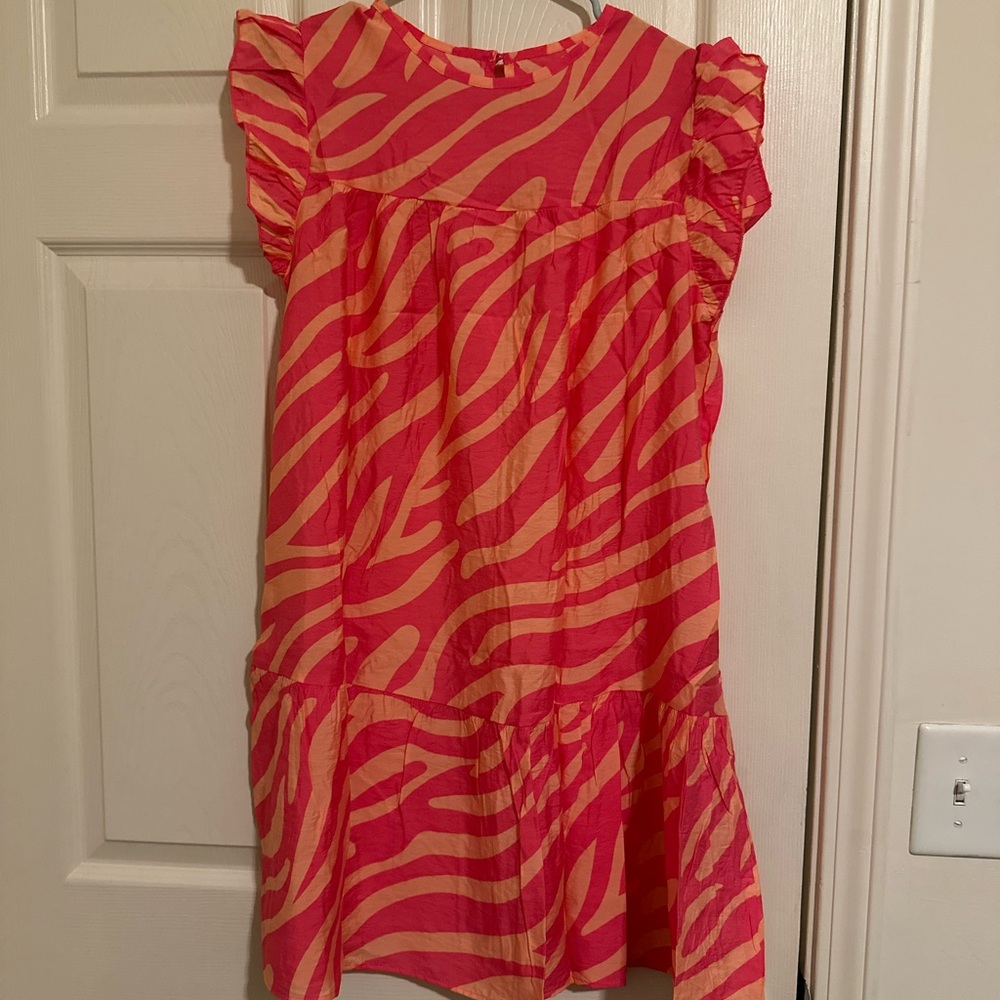 Dear Lover Zebra Print Dress